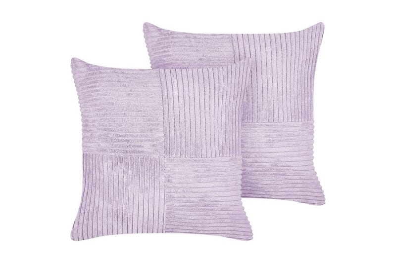 Pynteputer Millet sett med 2 Fiolett, Firkantet, Fiolett, Firkantet