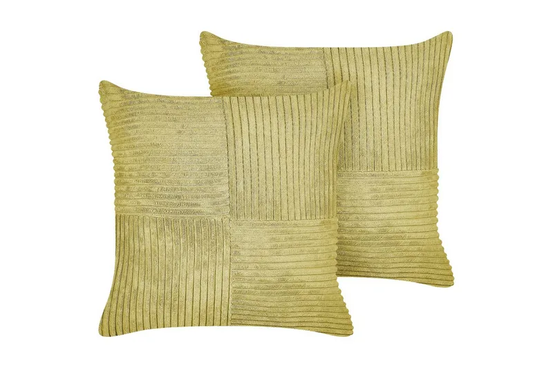 Pynteputer Millet sett med 2 Grønn, Firkantet, Grønn, Firkantet