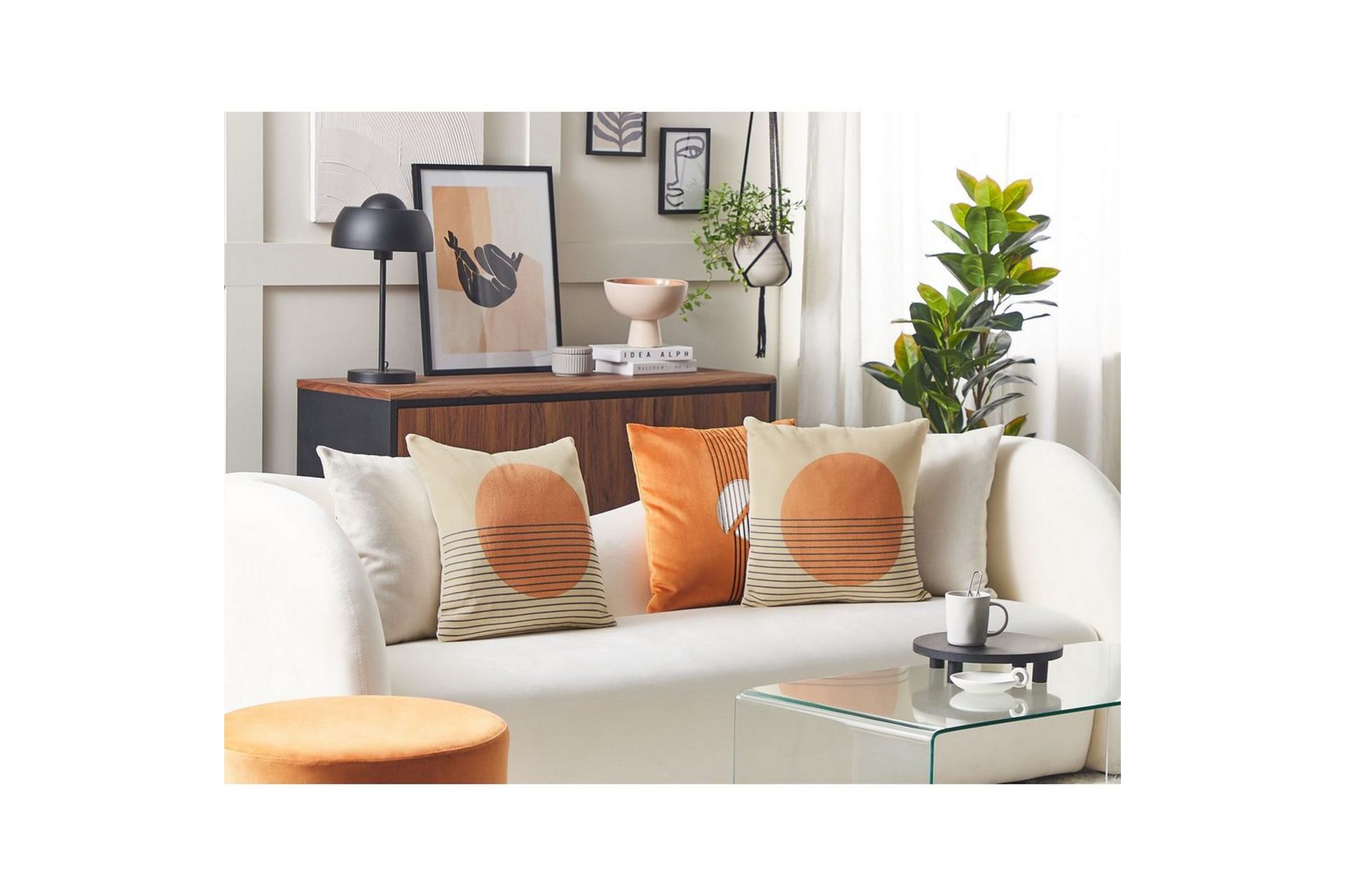 Pynteputer Moonflower sett à 2 - Hagemøbler & utemiljø - Puter - Hageputer