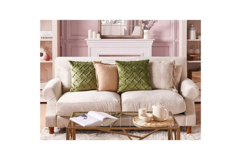 Pynteputer Narcissus sett på 2 - Hagemøbler & utemiljø - Puter - Hageputer