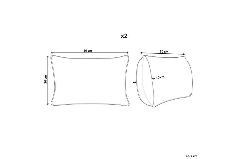 Pynteputer Nasturtium sett på 2 - Hagemøbler & utemiljø - Puter - Hageputer