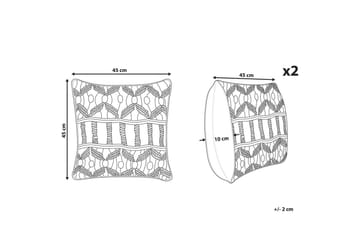 Pynteputer Nicaea sett på 2 - Hagemøbler & utemiljø - Puter - Hageputer