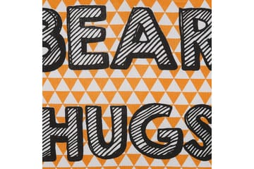 Pynteputer Radzkot Oransje/Hvit/Svart - Oransje/Hvit/Svart - Tekstiler & tepper - Pute & putetrekk - Pynteputer