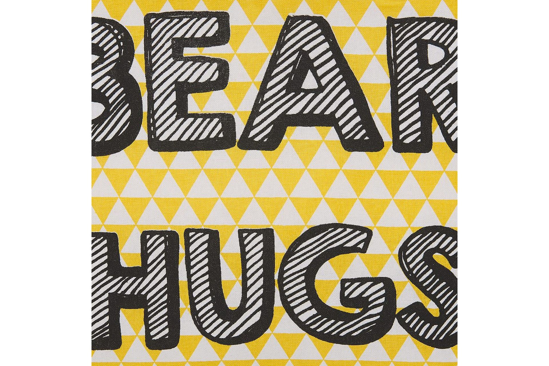 Pynteputer Radzkot sett med 2 Gul/Hvit/Svart - Gul/Hvit/Svart - Hagemøbler & utemiljø - Puter - Hageputer