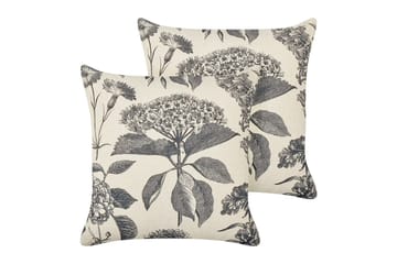 Pynteputer Rosemary sett med 2 Beige/grå - Beige/grå - Hagemøbler & utemiljø - Puter - Hageputer