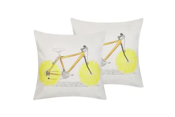 Pynteputer Ruscus sett på 2 - Hagemøbler & utemiljø - Puter - Hageputer