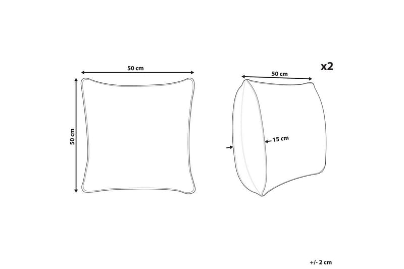 Pynteputer Safi sett med 2 - Hagemøbler & utemiljø - Puter - Hageputer