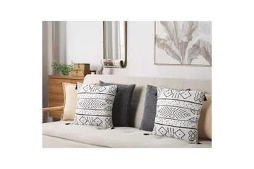 Pynteputer Schefflera sett med 2 stk. Firkantet - Firkantet - Hagemøbler & utemiljø - Puter - Hageputer