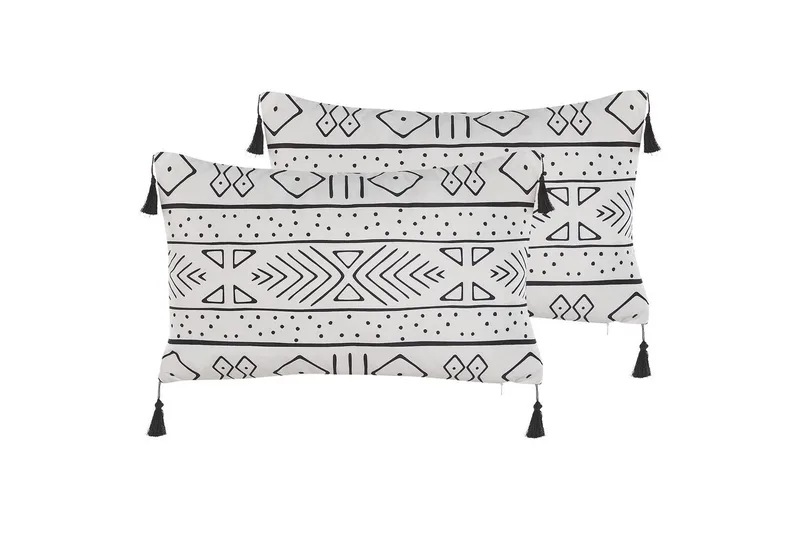 Pynteputer Schefflera sett med 2 stk. Rektangulær, Rektangulær