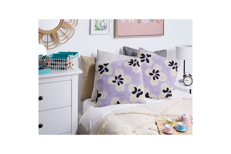 Pynteputer Soapwort sett av 2 - Hagemøbler & utemiljø - Puter - Hageputer