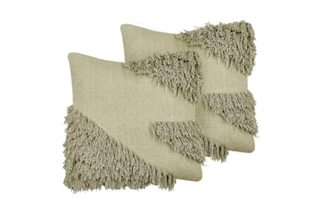 Pynteputer Sourwood sett på 2 Grønn - Grønn - Hagemøbler & utemiljø - Puter - Hageputer