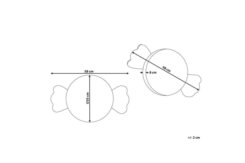 Pynteputer Spiral Candy sett av 2 - Hagemøbler & utemiljø - Puter - Hageputer