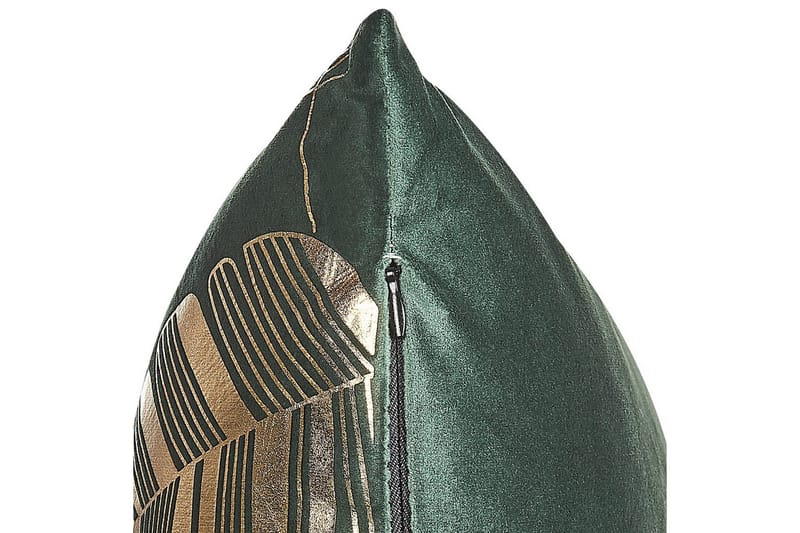 Pynteputer Sunflower sett med 2 Grønn/gull - Grønn/gull - Hagemøbler & utemiljø - Puter - Hageputer