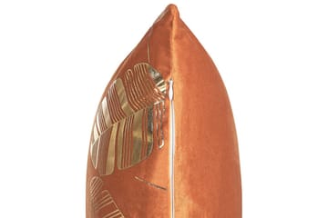 Pynteputer Sunflower sett med 2 Oransje/gull - Oransje/gull - Hagemøbler & utemiljø - Puter - Hageputer