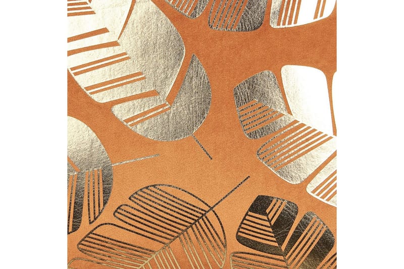 Pynteputer Sunflower sett med 2 Oransje/gull - Oransje/gull - Hagemøbler & utemiljø - Puter - Hageputer