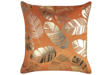 Pynteputer Sunflower sett med 2 Oransje/gull - Oransje/gull - Hagemøbler & utemiljø - Puter - Hageputer