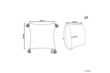 Pynteputer Syringa sett av 2 - Tekstiler & tepper - Pute & putetrekk - Pynteputer