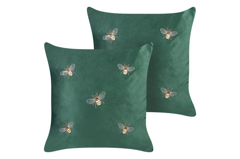 Pynteputer Talinum sett på 2 Grønn/gul/brun/hvit, Grønn/gul/brun/hvit