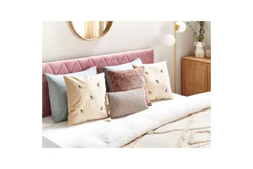 Pynteputer Talinum sett på 2 Beige/gul/brun/hvit - Beige/gul/brun/hvit - Hagemøbler & utemiljø - Puter - Hageputer