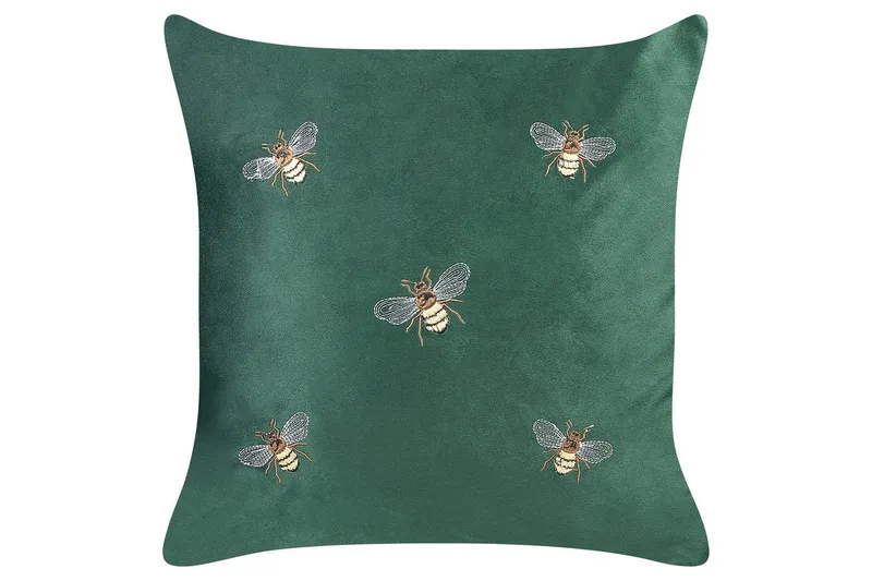 Pynteputer Talinum sett på 2 Grønn/gul/brun/hvit - Grønn/gul/brun/hvit - Hagemøbler & utemiljø - Puter - Hageputer