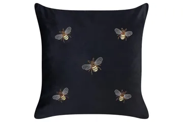 Pynteputer Talinum sett på 2 Svart/gul/brun/hvit - Svart/gul/brun/hvit - Hagemøbler & utemiljø - Puter - Hageputer