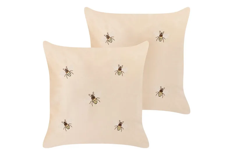 Pynteputer Talinum sett på 2 Beige/gul/brun/hvit, Beige/gul/brun/hvit