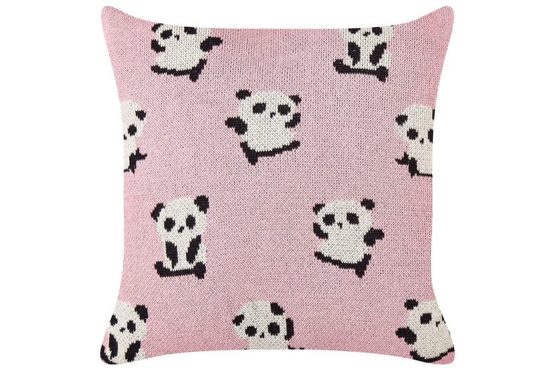 Pynteputer Talokan sett på 2 Rosa/svart/hvit - Rosa/svart/hvit - Hagemøbler & utemiljø - Puter - Hageputer