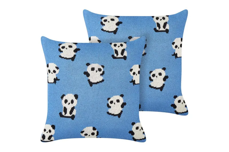 Pynteputer Talokan sett på 2 Blå/svart/hvit, Blå/svart/hvit