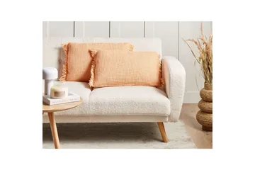 Pynteputer Tansy sett på 2 Oransje - Oransje - Hagemøbler & utemiljø - Puter - Hageputer