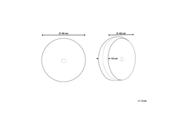 Pynteputer Udala Blå - Blå - Hagemøbler & utemiljø - Puter - Hageputer