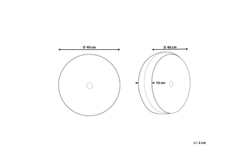Pynteputer Udala Blå - Blå - Hagemøbler & utemiljø - Puter - Hageputer
