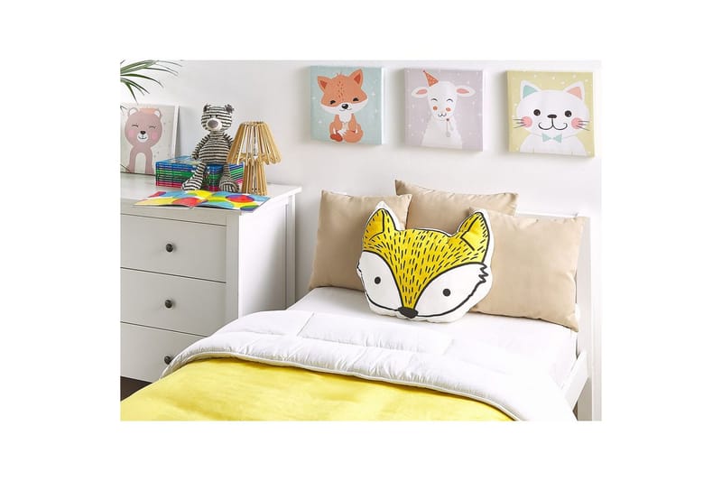 Pynteputer Vadodara sett à 2 Gul/Hvit/Svart - Gul/Hvit/Svart - Tekstiler & tepper - Barnetekstiler - Barnepute