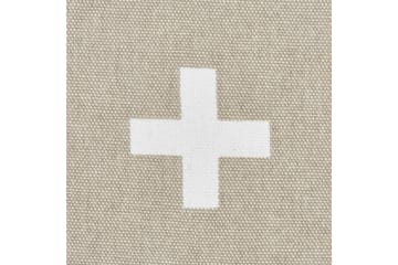 Pynteputer Velleia sett av 2 Beige/hvit - Beige/hvit - Tekstiler & tepper - Pute & putetrekk - Pynteputer