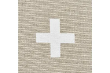 Pynteputer Velleia sett av 2 Beige/hvit - Beige/hvit - Tekstiler & tepper - Pute & putetrekk - Pynteputer