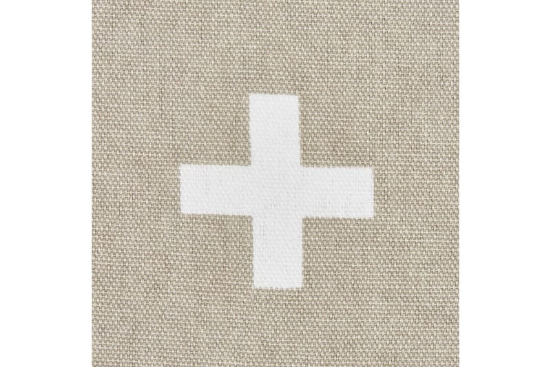 Pynteputer Velleia sett av 2 Beige/hvit - Beige/hvit - Tekstiler & tepper - Pute & putetrekk - Pynteputer