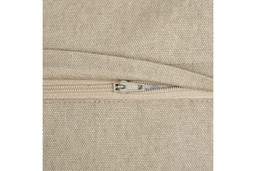 Pynteputer Velleia sett av 2 Beige/hvit - Beige/hvit - Tekstiler & tepper - Pute & putetrekk - Pynteputer