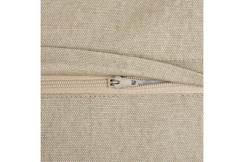 Pynteputer Velleia sett av 2 Beige/hvit - Beige/hvit - Tekstiler & tepper - Pute & putetrekk - Pynteputer