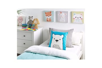 Pynteputer Waranasi Blå/hvit/svart - Blå/hvit/svart - Hagemøbler & utemiljø - Puter - Hageputer