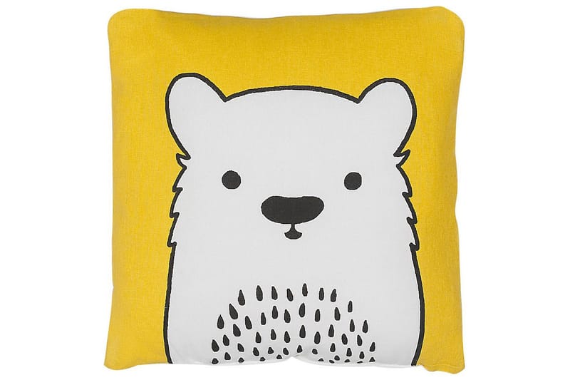 Pynteputer Waranasi Gul/Hvit/Svart, Gul/Hvit/Svart