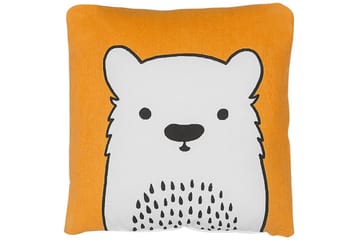 Pynteputer Waranasi sett med 2 Oransje/Hvit/Svart - Oransje/Hvit/Svart - Tekstiler & tepper - Barnetekstiler - Barnepute