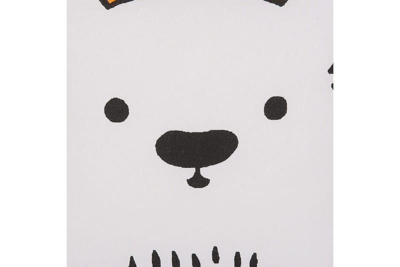 Pynteputer Waranasi sett med 2 Oransje/Hvit/Svart - Oransje/Hvit/Svart - Tekstiler & tepper - Barnetekstiler - Barnepute