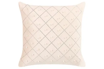 Pynteputer Yarrow sett med 2 Beige/Sølv - Beige/Sølv - Hagemøbler & utemiljø - Puter - Hageputer