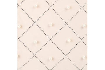 Pynteputer Yarrow sett med 2 Beige/Sølv - Beige/Sølv - Hagemøbler & utemiljø - Puter - Hageputer