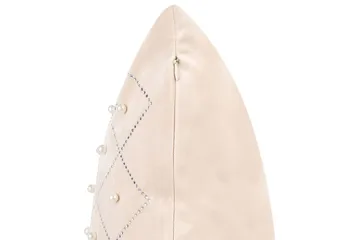 Pynteputer Yarrow sett med 2 Beige/Sølv - Beige/Sølv - Hagemøbler & utemiljø - Puter - Hageputer