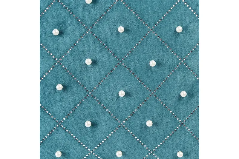 Pynteputer Yarrow sett med 2 Blå/Sølv - Blå/Sølv - Hagemøbler & utemiljø - Puter - Hageputer