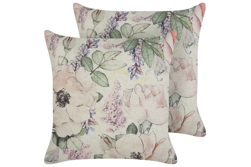 Pynteputer Zahriye sett med 2 Fiolett/flerfarget, Fiolett/flerfarget