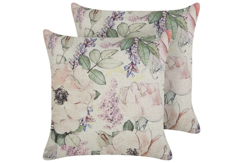 Pynteputer Zahriye sett med 2 Fiolett/flerfarget, Fiolett/flerfarget