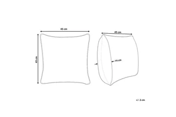 Pynteputer Pilea Grønn - Grønn - Hagemøbler & utemiljø - Puter - Hageputer
