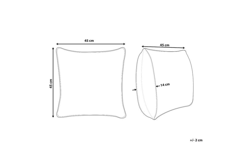 Pynteputer Pilea Grønn - Grønn - Hagemøbler & utemiljø - Puter - Hageputer