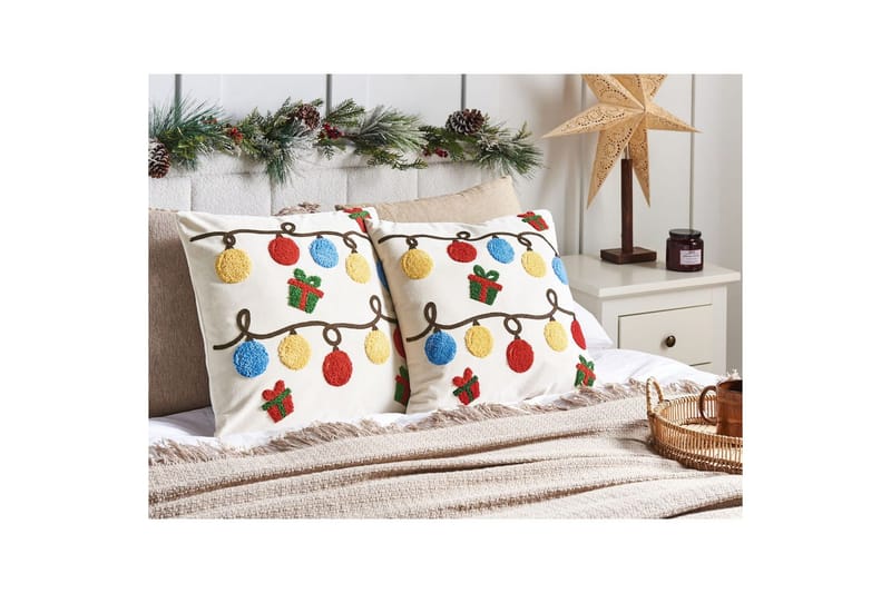 Pynteputer Palmier sett av 2 - Hagemøbler & utemiljø - Puter - Hageputer